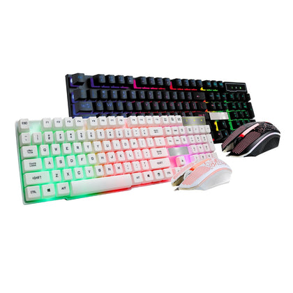 Colorful Gaming Keyboard Mouse Set