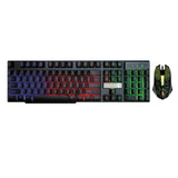 Colorful Gaming Keyboard Mouse Set