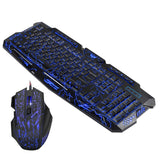 Keyboard Mouse Colorful Gaming Set